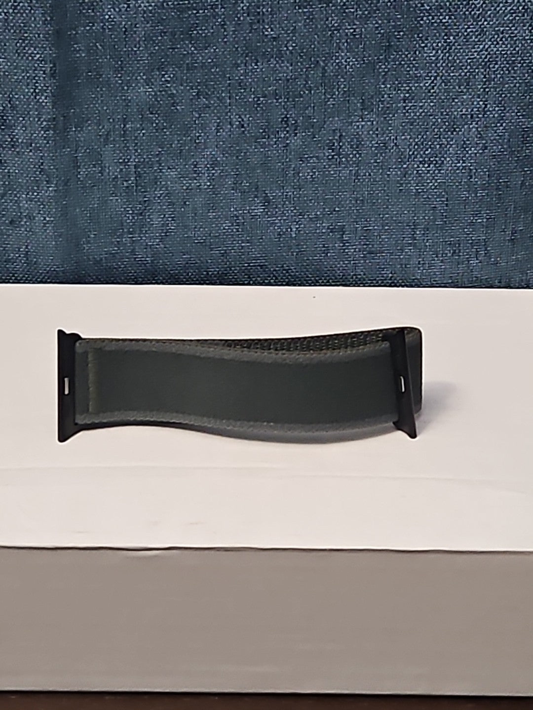 Adjustable Braided Solo Loop Band for Apple Watch 49/45/44/42mm | Olive Green