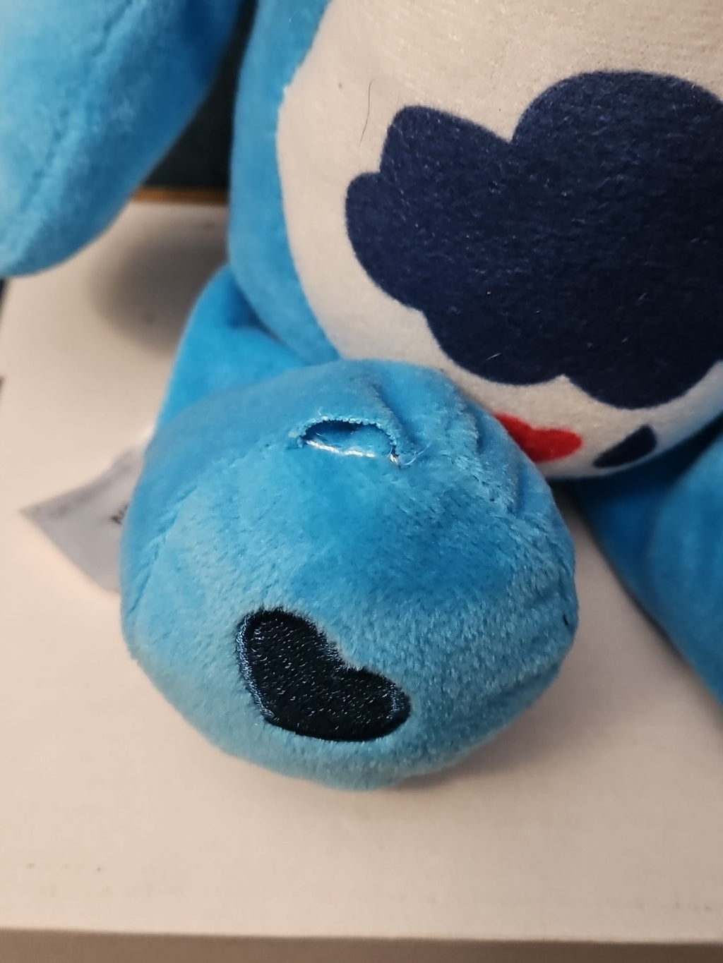 Care Bears Grumpy Bear Plush 11' Basic Fun Blue Cloud | NWT Read Condition Tear