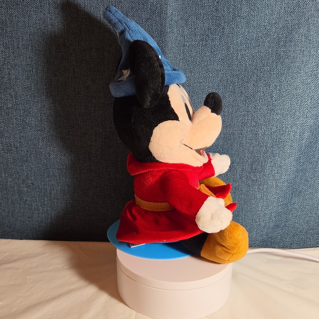 Disney Fantasia Sorcerer Mickey Mouse Plush 12" Theme Park