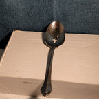 4 Pc ONEIDA Community ROYAL FLUTE Serving Set | Kenwood Meat Fork Spoons MCM