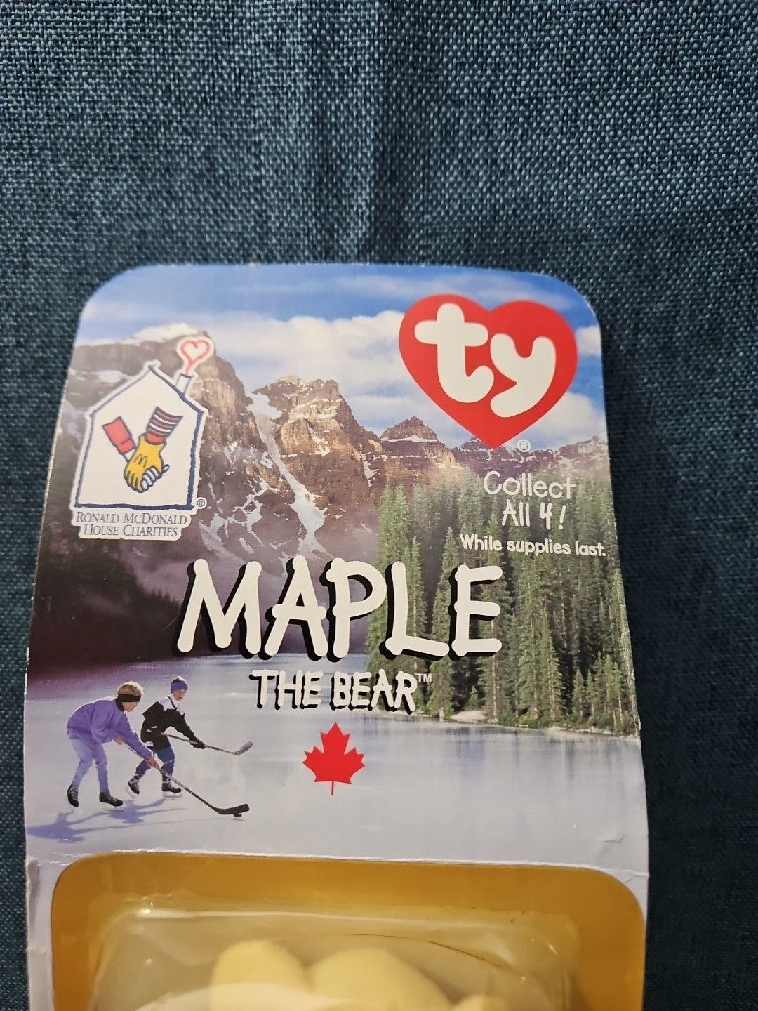 Ty Beanie Baby Maple the Bear | 1997 McDonald's Charity Exclusive