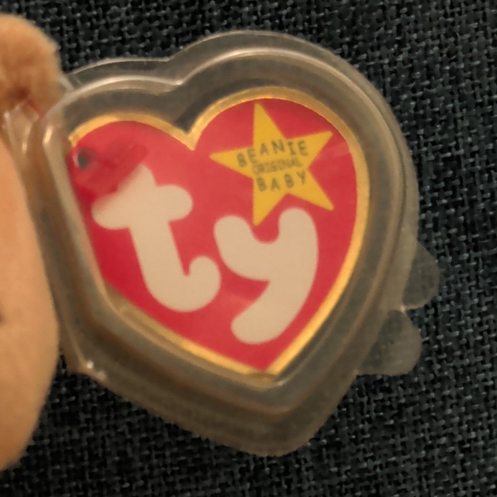 Ty Beanie Baby Hope the Praying Bear 1998 Kneeling Plush Mint Tags Protected