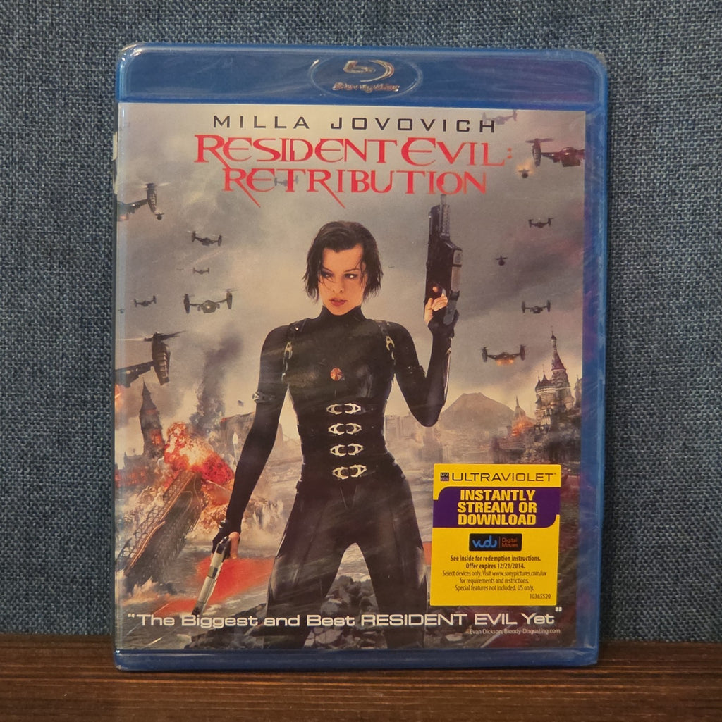 Resident Evil Retribution Blu-Ray Milla Jovovich