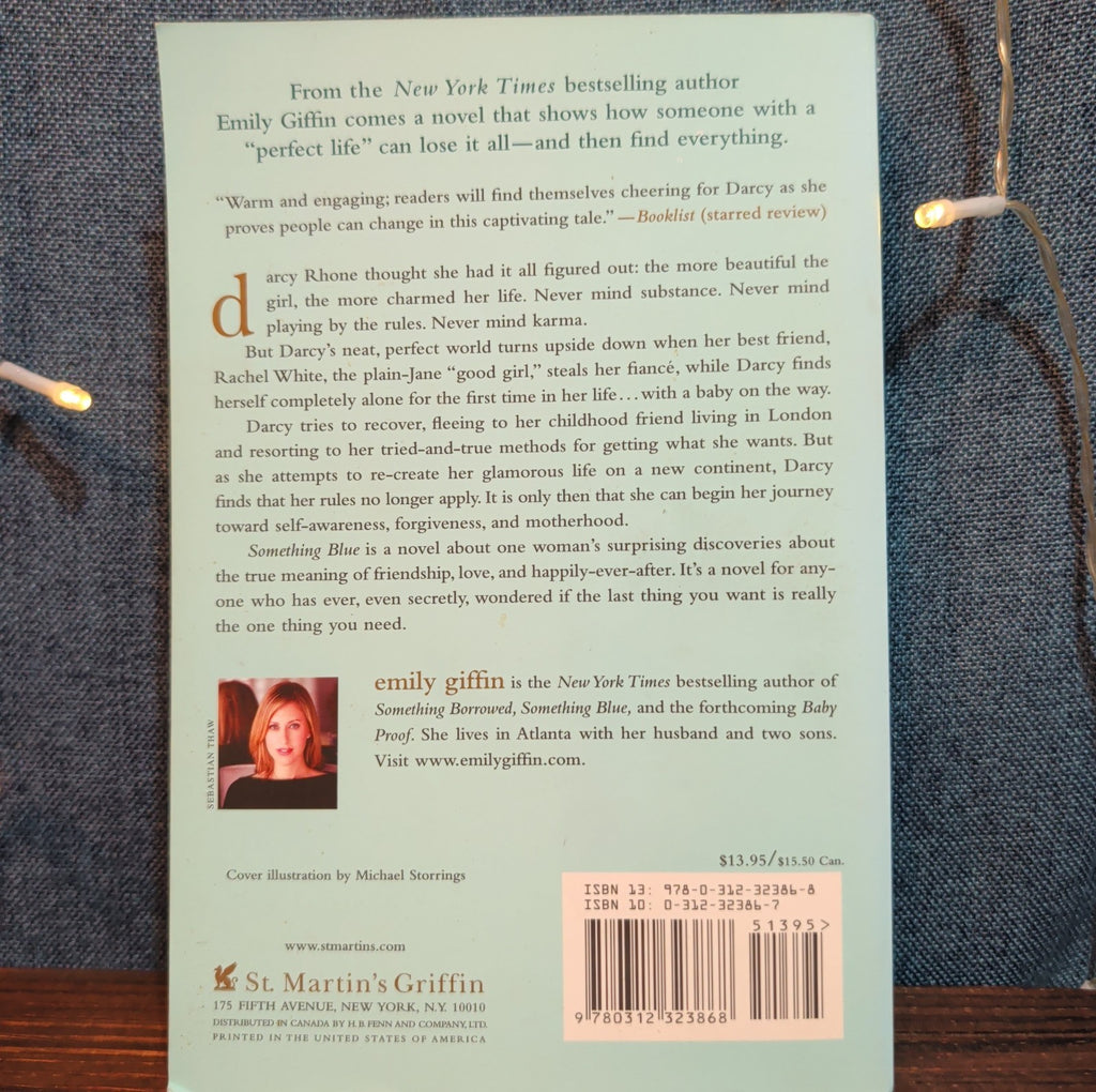 Emily Giffin Something Blue Paperback