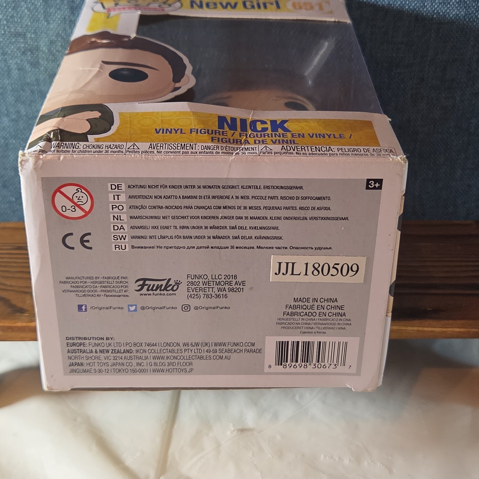 Funko Pop Television New Girl Nick 651 Vaulted Vinyl Figure 2018 With Protector