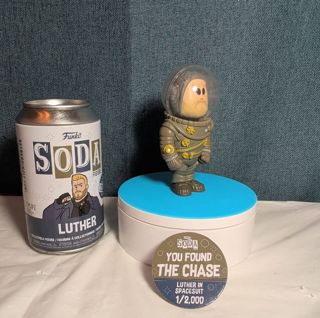 Funko Soda Luther Spacesuit Chase Vinyl Figure 1/2000