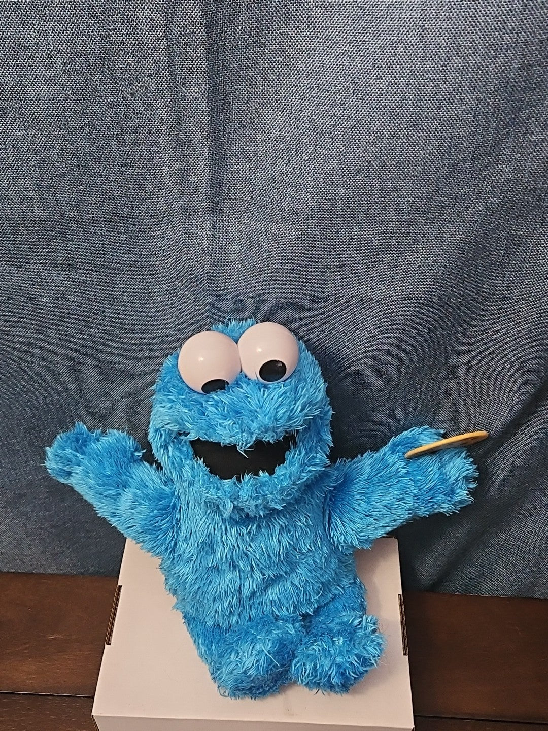 Sesame Street Cookie Monster Plush | 10” Hasbro Talking Figure with Cookie