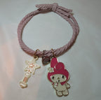 Kuromi My Melody Magnetic Friendship Bracelet Set Enamel Kawaii Y2K  OS