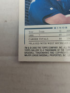 2000 Topps Gallery - Students of the Game Eric Munson #137