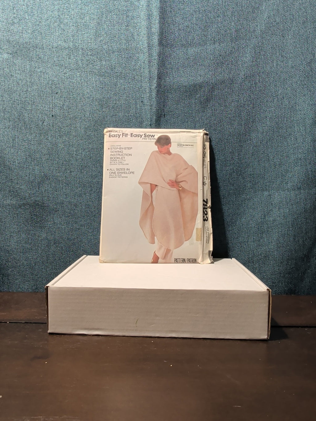 ​Vintage McCall's 7823 Sewing Pattern | Misses' Poncho Cape Wrap | Easy One Size