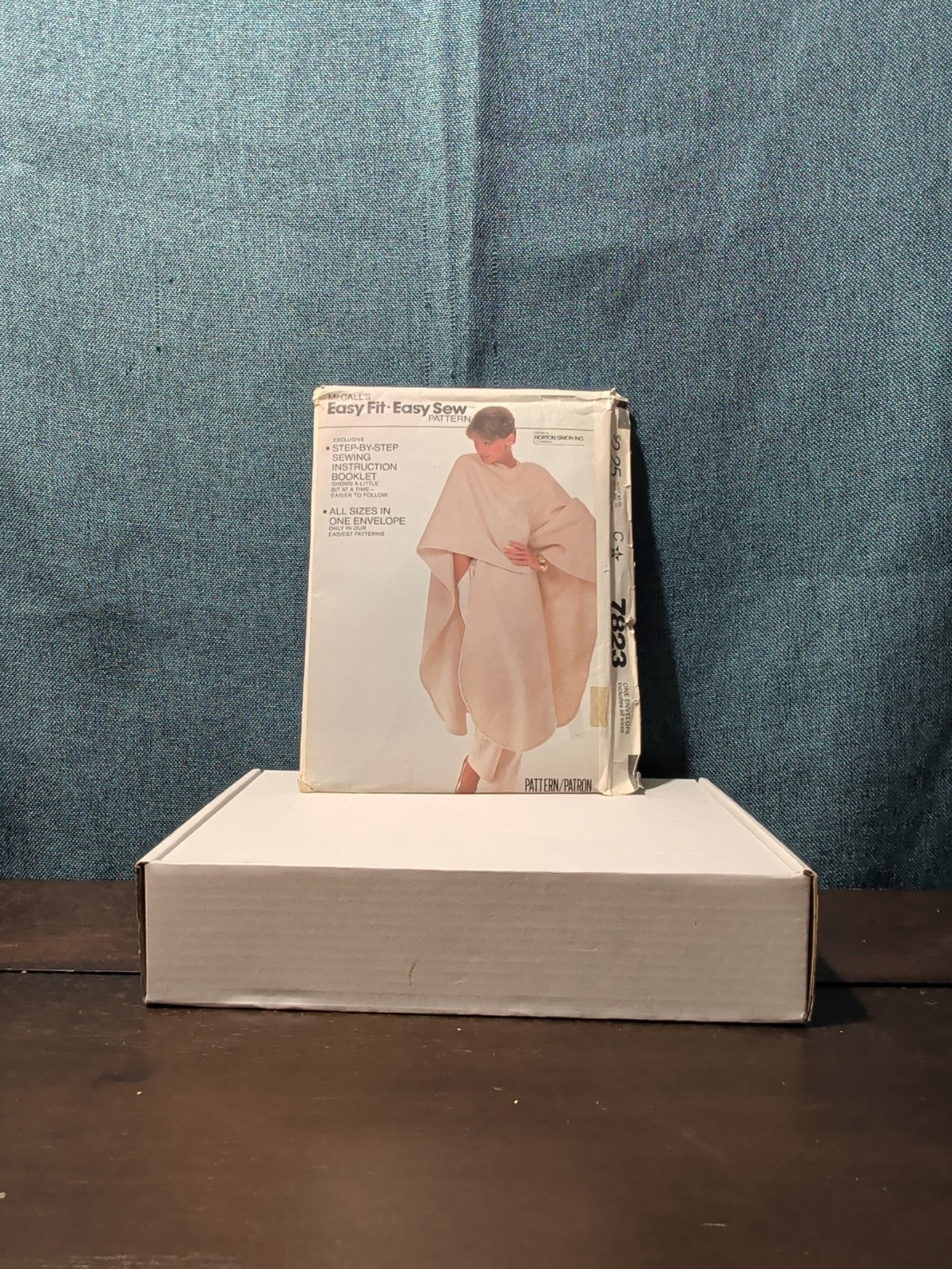 ​Vintage McCall's 7823 Sewing Pattern | Misses' Poncho Cape Wrap | Easy One Size