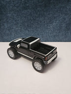 McDonald's Hummer H3T Toy Truck | 2006 Happy Meal Friction Car | Black & White
