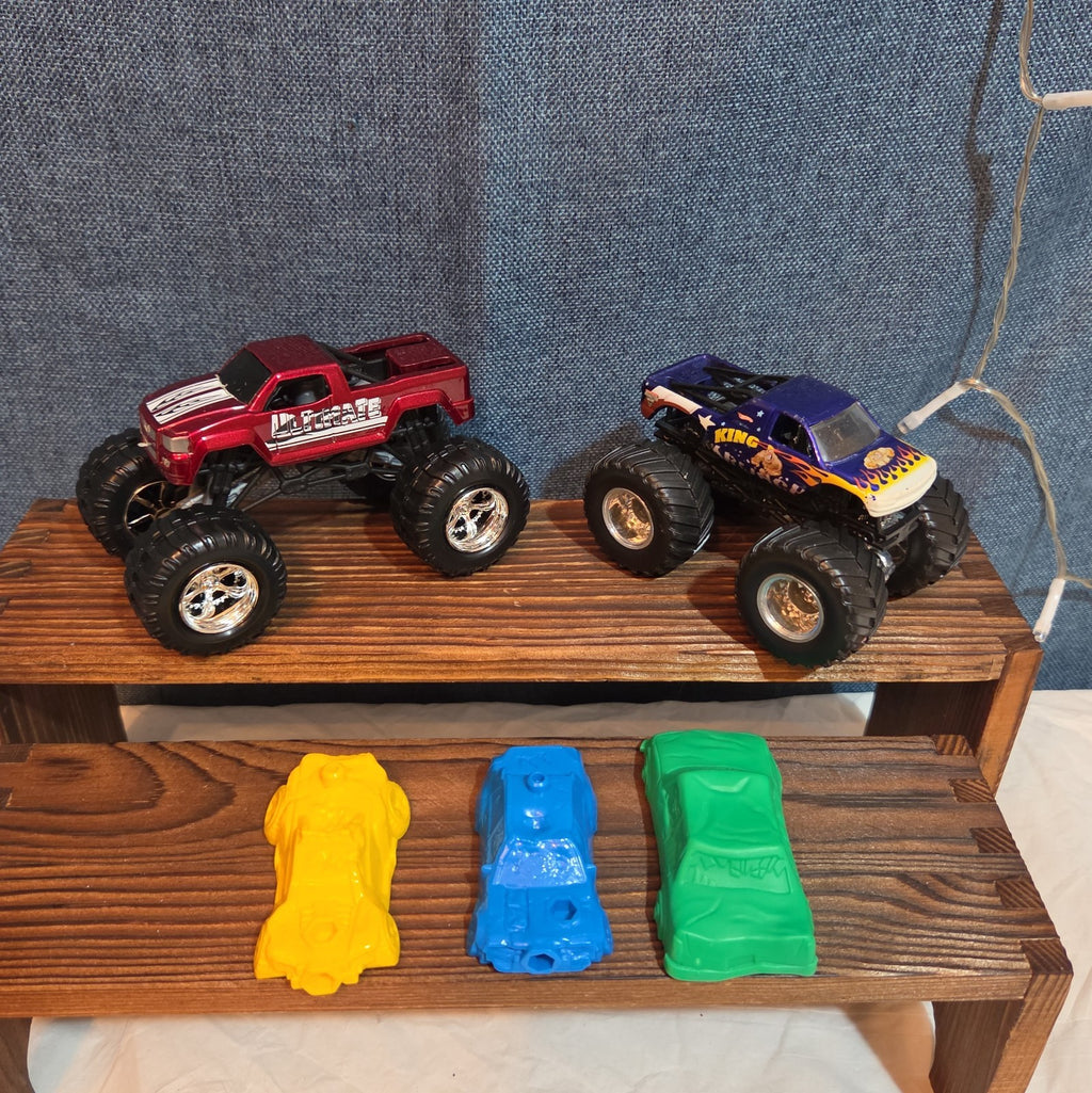 Hot Wheels Monster Trucks Race Bundle Crush Cars Diecast Y2K Mixed with Demo Car