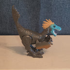 Animal Planet Dino Tower Replacement Raptor Figure Feathered Blue Face Toy