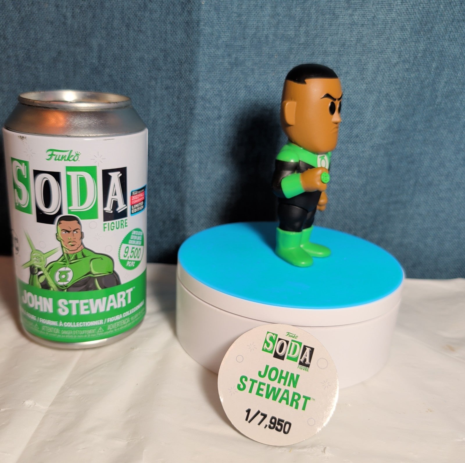 Funko Soda Green Lantern John Stewart Vinyl Figure NYCC 2022