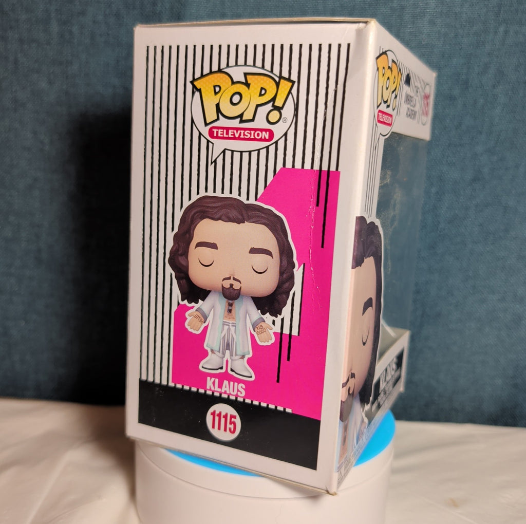 Funko POP Umbrella Academy Klaus 1115 Vinyl Figure S2 Cult in Box with Protector