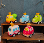 5Pc Pull Back Toy Car Set Toddler Kawaii Push Play
