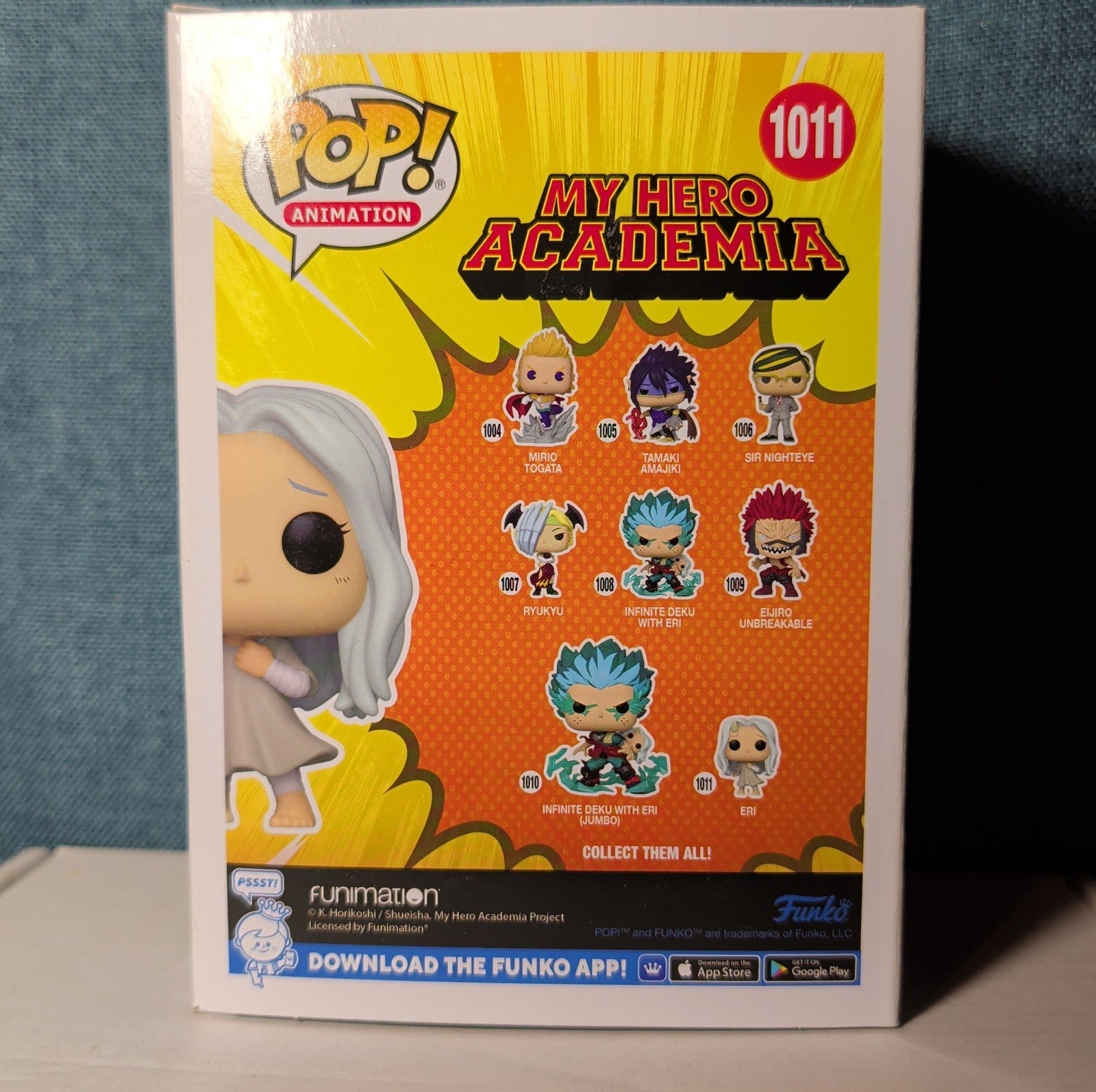 Funko Pop! Animation My Hero Academia Eri 1011 Vinyl Figure Anime with Protector