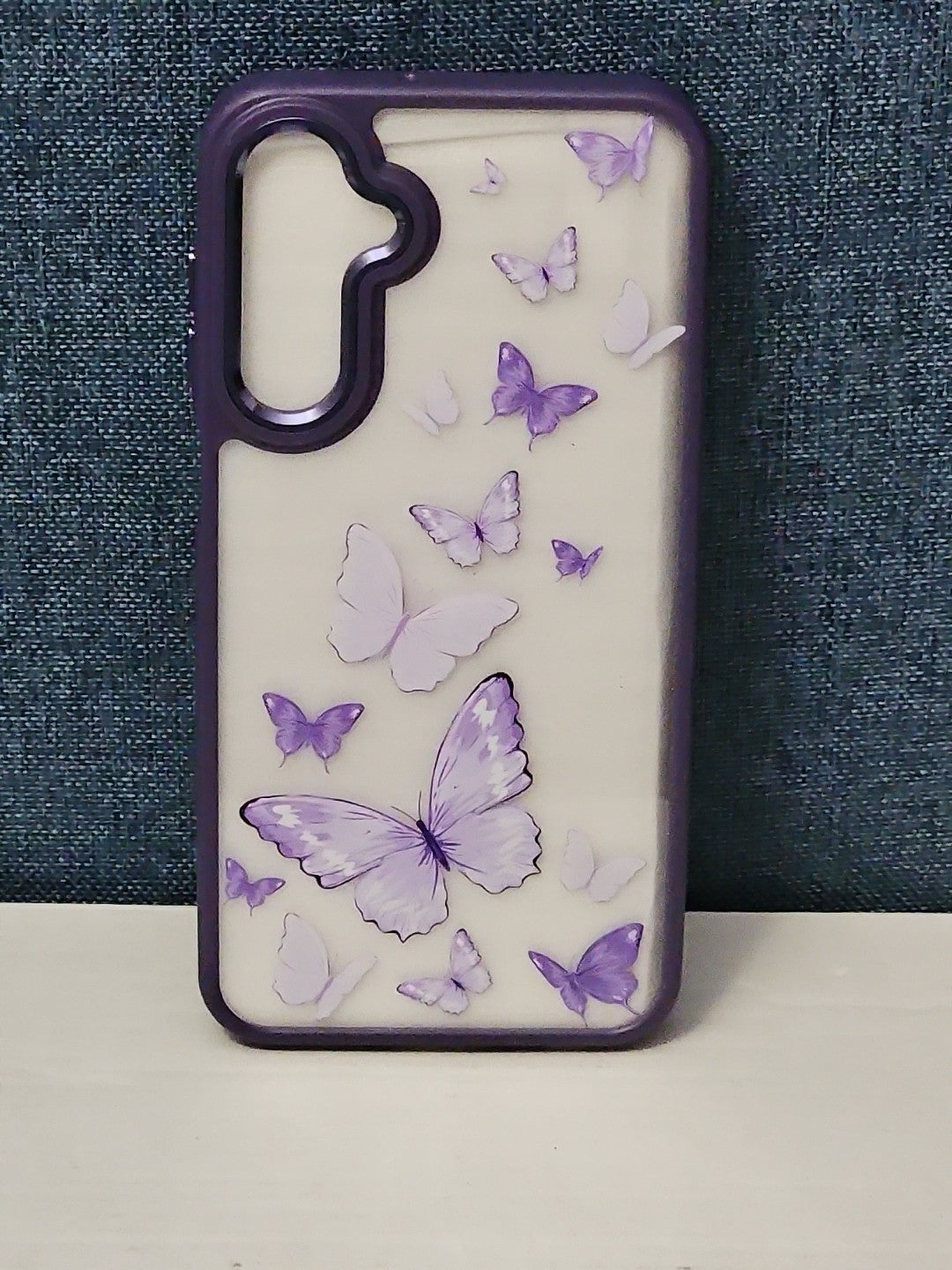 NEW DagoRoo for Samsung Galaxy S25 5G Case | Purple Butterfly Kit
