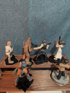 Disney Infinity 3.0 Star Wars 6 Figure Lot Luke Han Leia PVC Loose