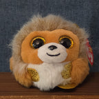 Ty Puffies Beanie Balls Caesar Lion Plush Toy 3" Glitter Eyes with tag Protector