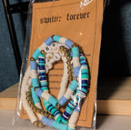 Swiftie Forever 5-Piece Beaded Bracelet Set Eras Tour Y2K NWT