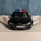 RMZ City Audi R8 Police Car 1/36 Diecast Pull Back Opening Doors PreOwned
