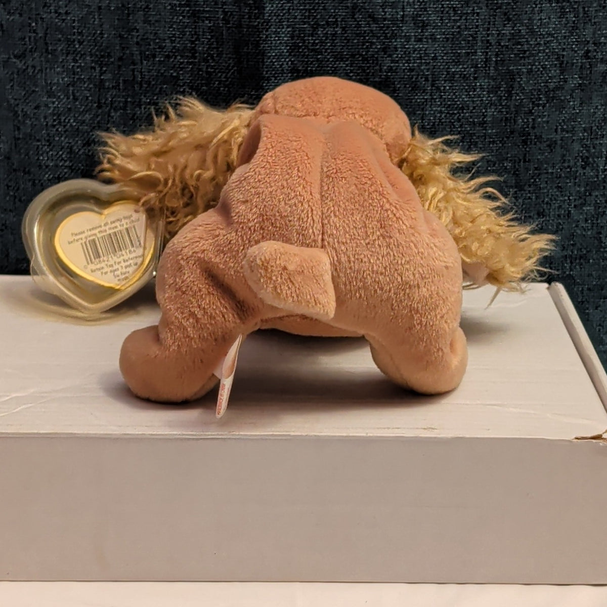 ​Ty Beanie Baby Spunky Cocker Spaniel Dog 1997 Red Star Tag Mint 008421041848