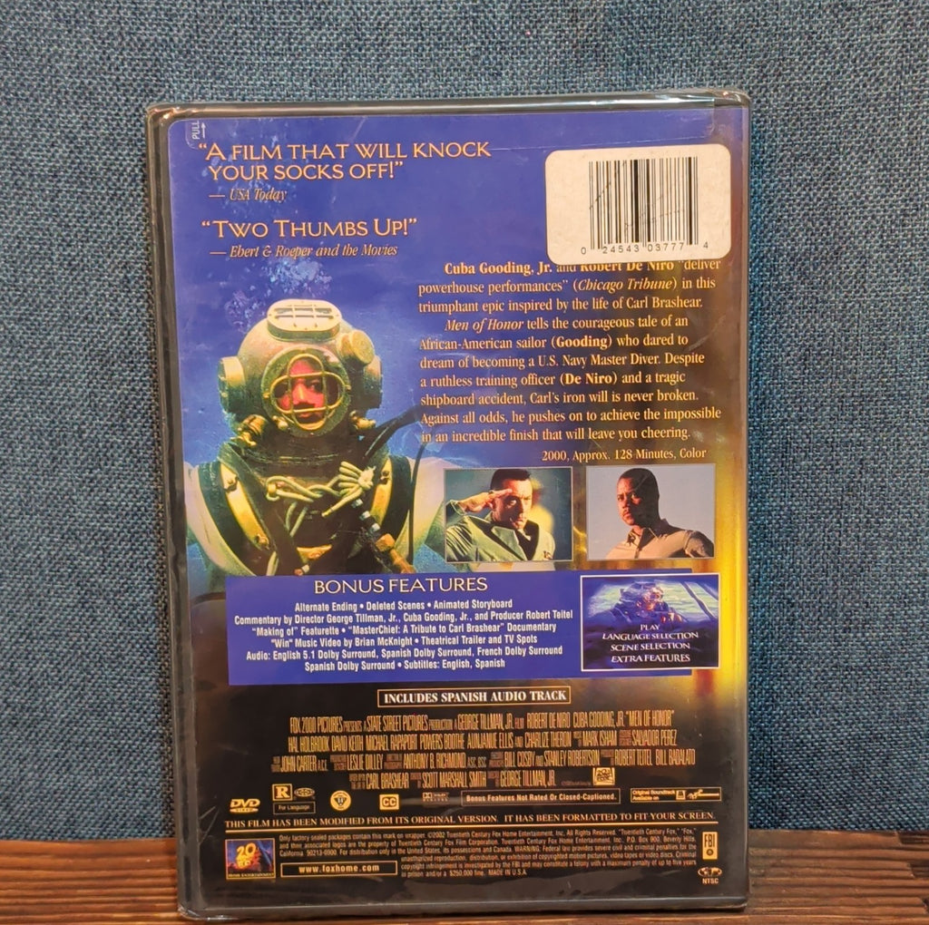 Men of Honor DVD Special Edition Full Screen Cuba Gooding Jr Sealed New