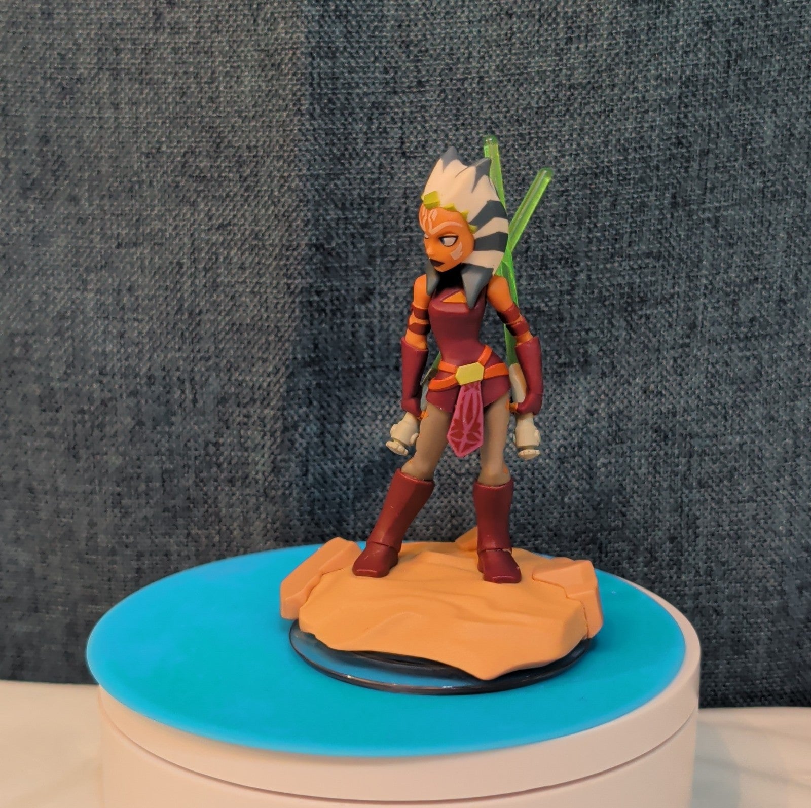 Disney Infinity 3.0 Ahsoka Tano Star Wars PVC Figure Loose INF-1000203