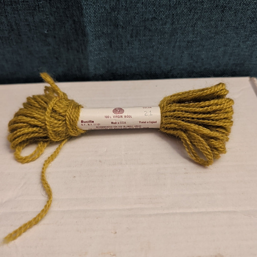 Bucilla Persian Wool Yarn 4 Skeins 3-Ply Needlepoint Crewel Misc Colors