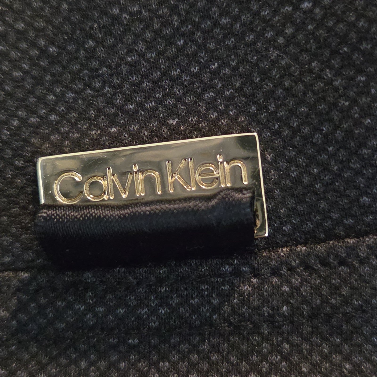 Calvin Klein Pants Womens M Black Slim Fit Ankle Stretch Elastic