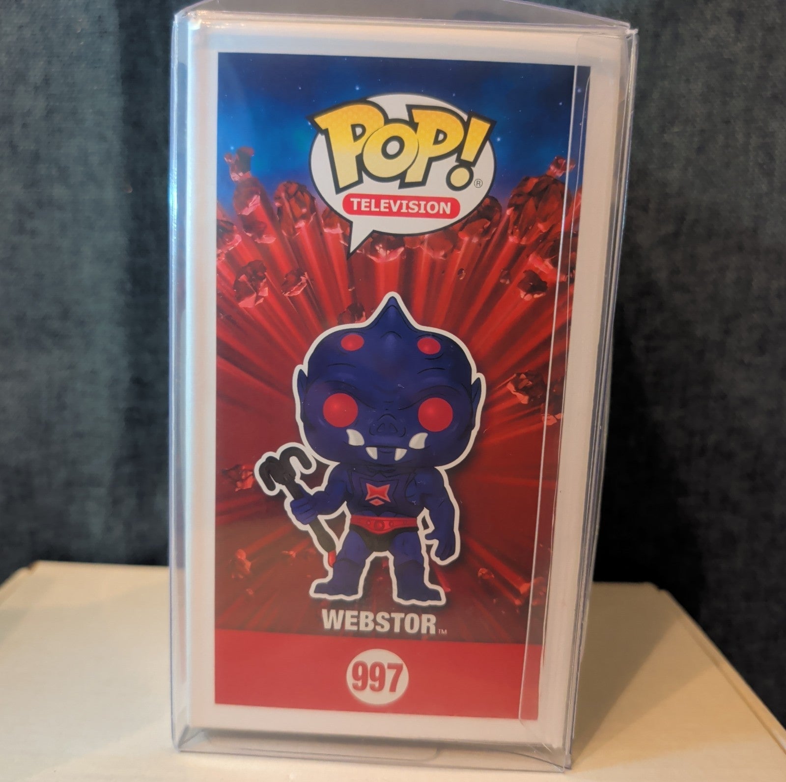 Funko Pop! TV 997 Webstor Masters of the Universe 2020 NIB with Protector