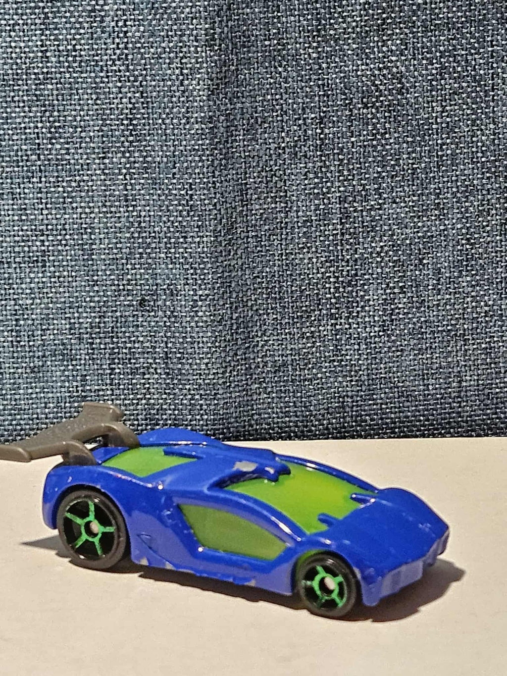 2012 Hot Wheels McDonald's Happy Meal | Blue REV ROD | Team Hot Wheels | Good