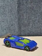 2012 Hot Wheels McDonald's Happy Meal | Blue REV ROD | Team Hot Wheels | Good