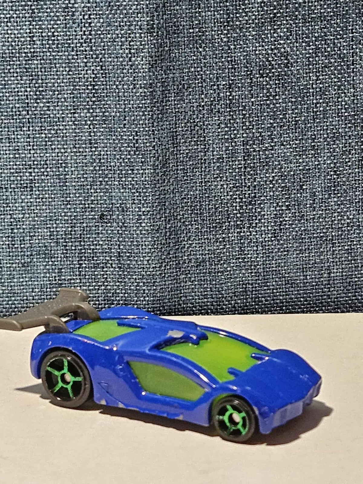 2012 Hot Wheels McDonald's Happy Meal | Blue REV ROD | Team Hot Wheels | Good