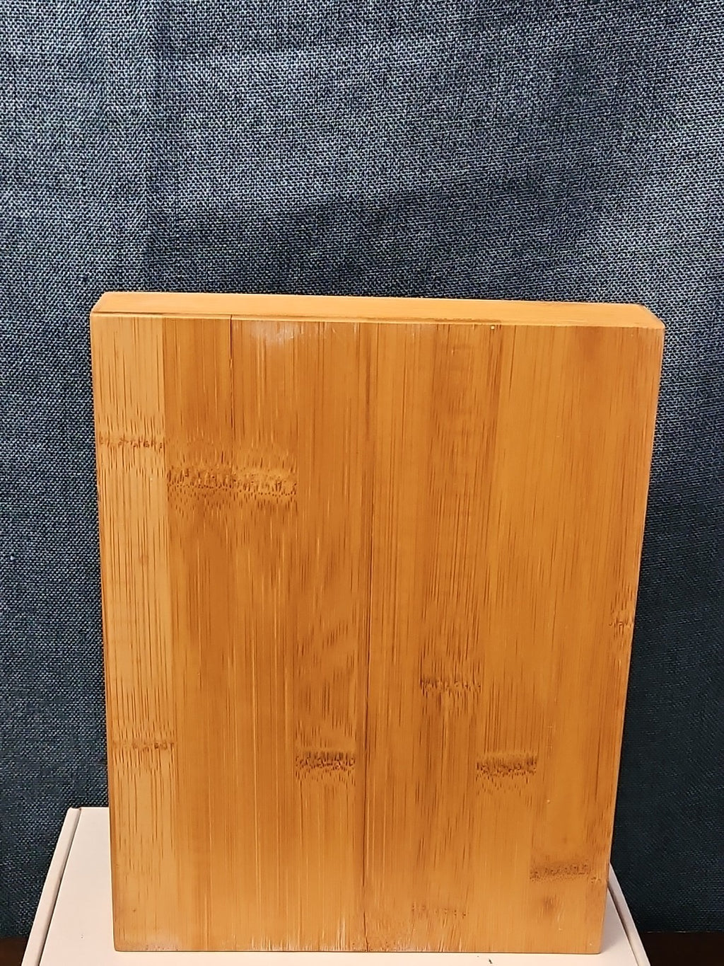 6 Gibson Steak Knives | 4.5" Serrated Stainless Steel | Wood Storage Block Tray