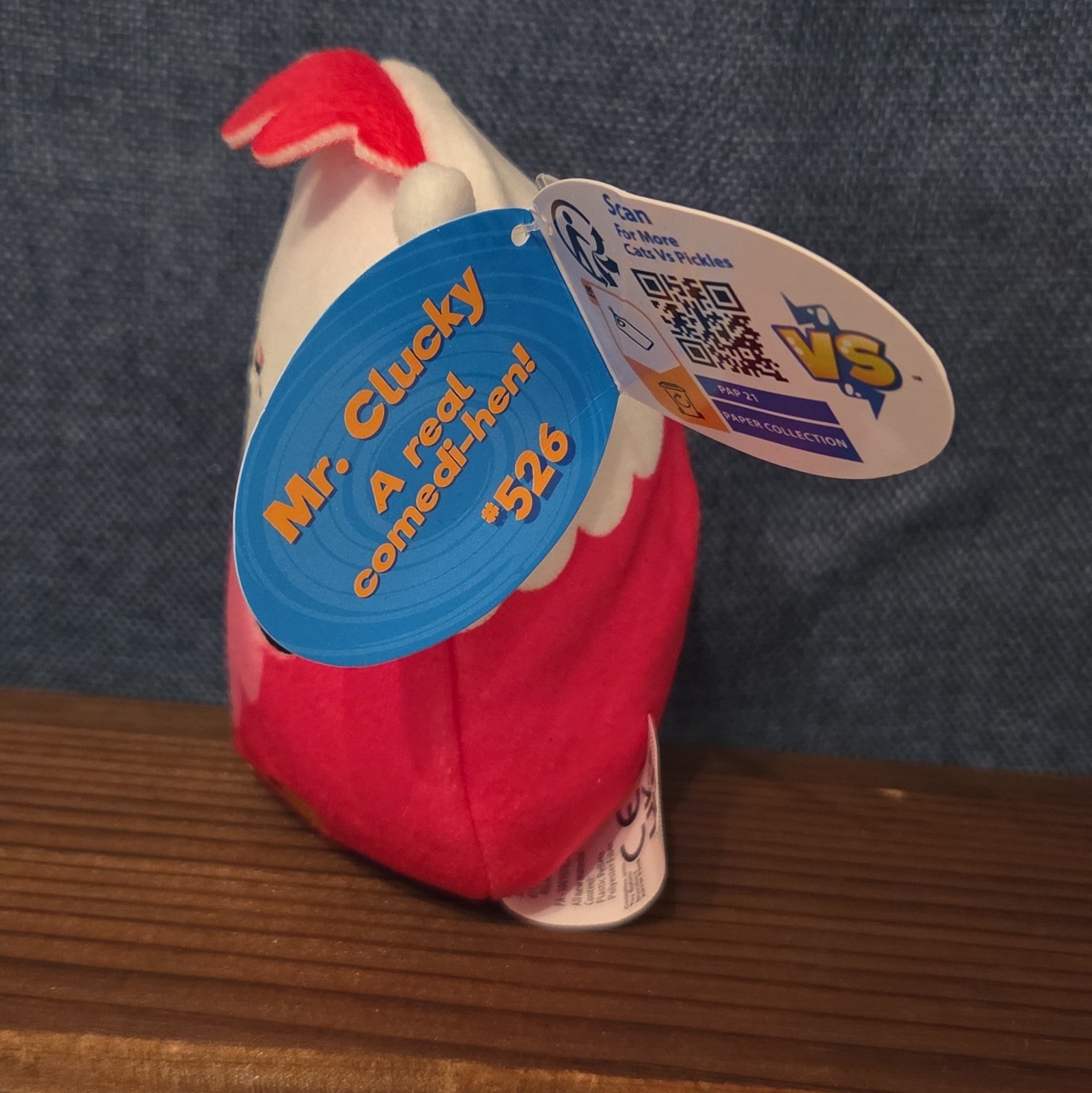 Cats vs Pickles Pawberry Purr-fait #141 Bean Plush 4"