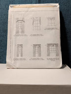 McCall's 8772 Window Valance Swag Topper Pattern 1995 Home Dec In a Sec UNCUT