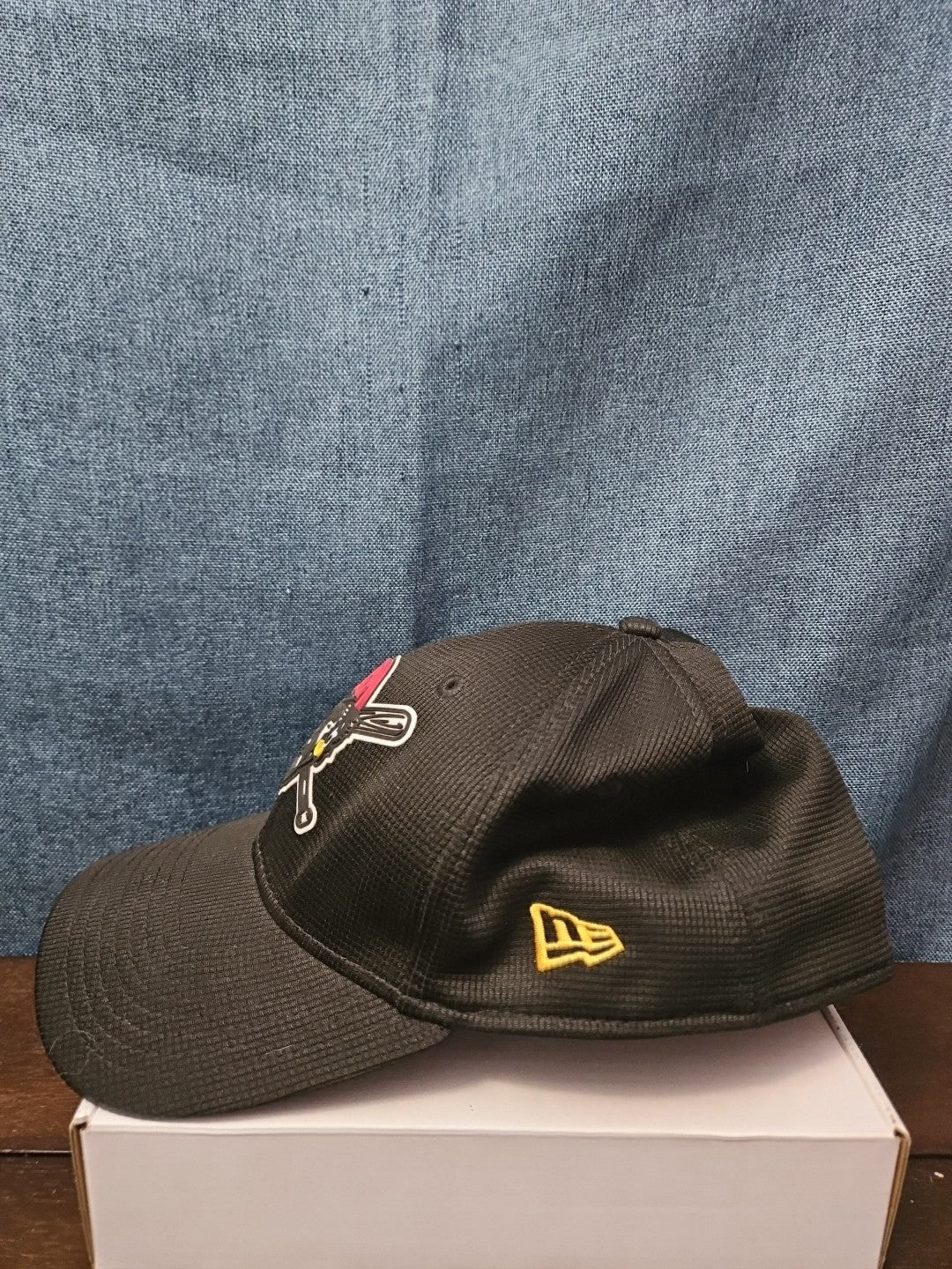 New Era 39THIRTY Pittsburgh Pirates Diamond Era Hat M/L | MLB Black Stretch