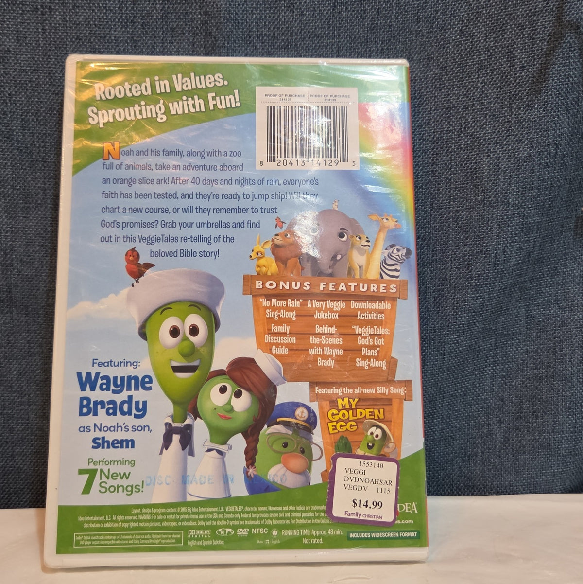 VeggieTales Noahs Ark DVD Wayne Brady Classic