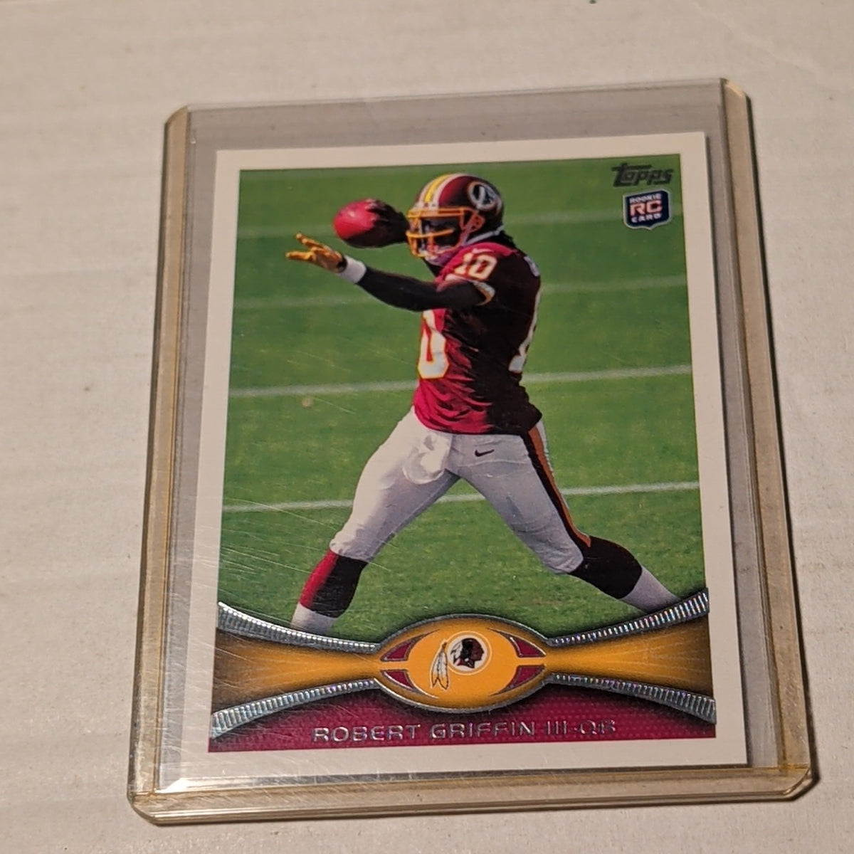 Robert Griffin III 2012 Topps RC #340 Redskins RC 