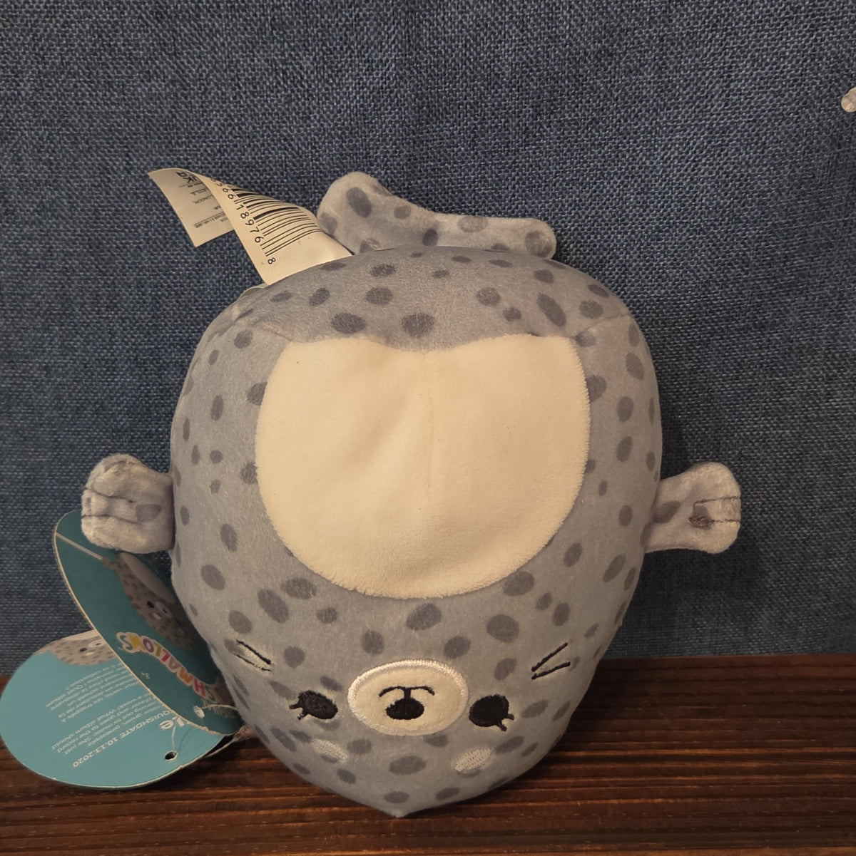 Squishmallows Odile Seal 11" Spotted Plush Kawaii NWT KellyToy