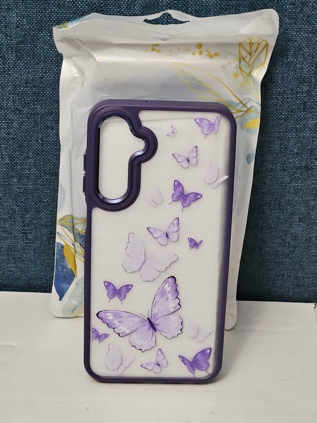 NEW DagoRoo for Samsung Galaxy S25 5G Case | Purple Butterfly Kit