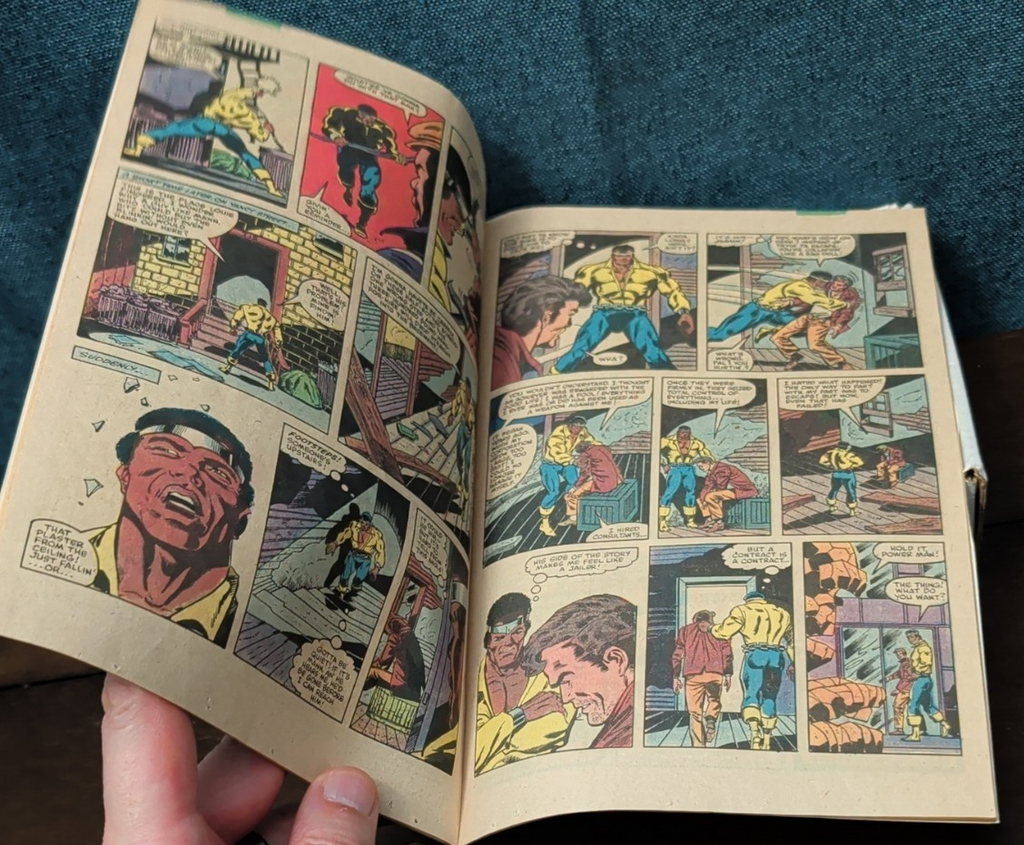 Marvel Two-In-One #94 The Thing Power Man Iron Fist 1982 Newsstand Arcade | Good