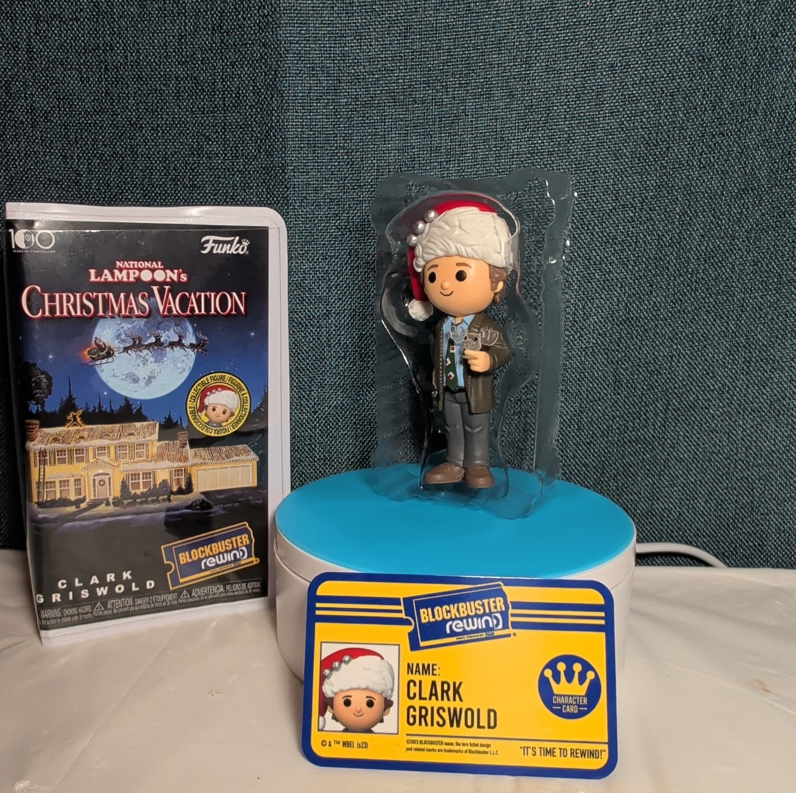 Funko Blockbuster Rewind Clark Griswold Vinyl Figure Christmas