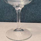 LENOX Crystal INTRIGUE Wine Glasses Gold Trim Fluted Rim Vintage 80s | Set of 6