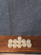 Chunky White Faux Pearl Beads 11pc Craft