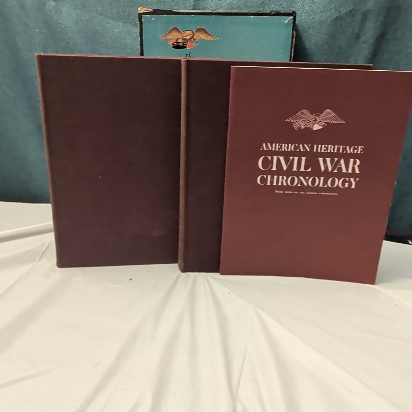 1960 American Heritage Picture History of The Civil War 2-Vol Set Bruce Catton