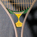 Vintage Dunlop Volley II Aluminum Tennis Racquet 4 5/8 L Made in USA With Cover